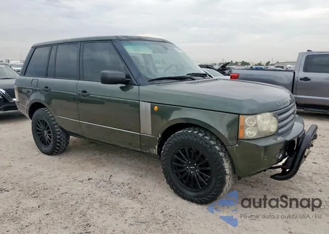 2006 Land Rover Range Rover Hse из США, поврежденный, VIN SALME15476A232966